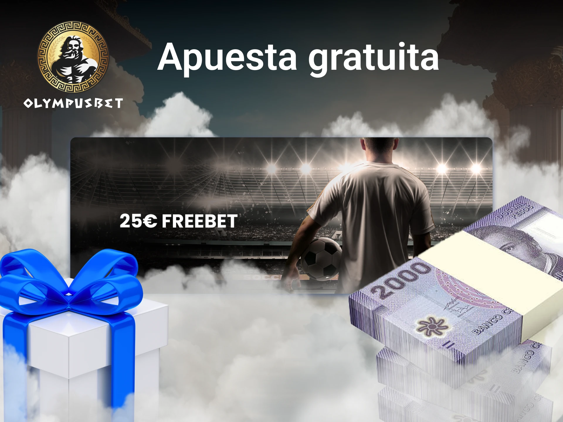 Puede obtener un bono de apuesta gratis en Olympusbet.