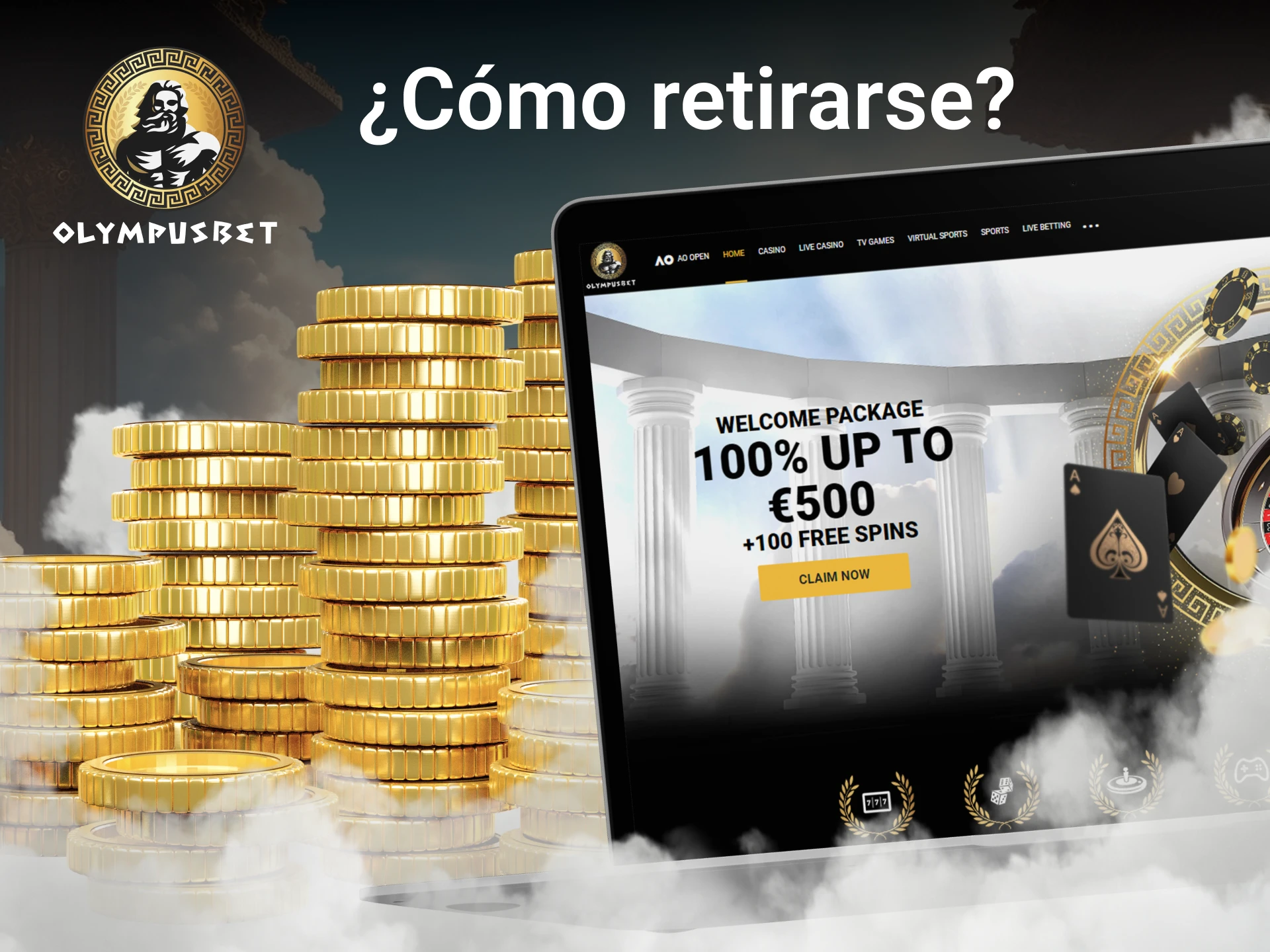 Retirar dinero de Olympusbet es rápido y sencillo.